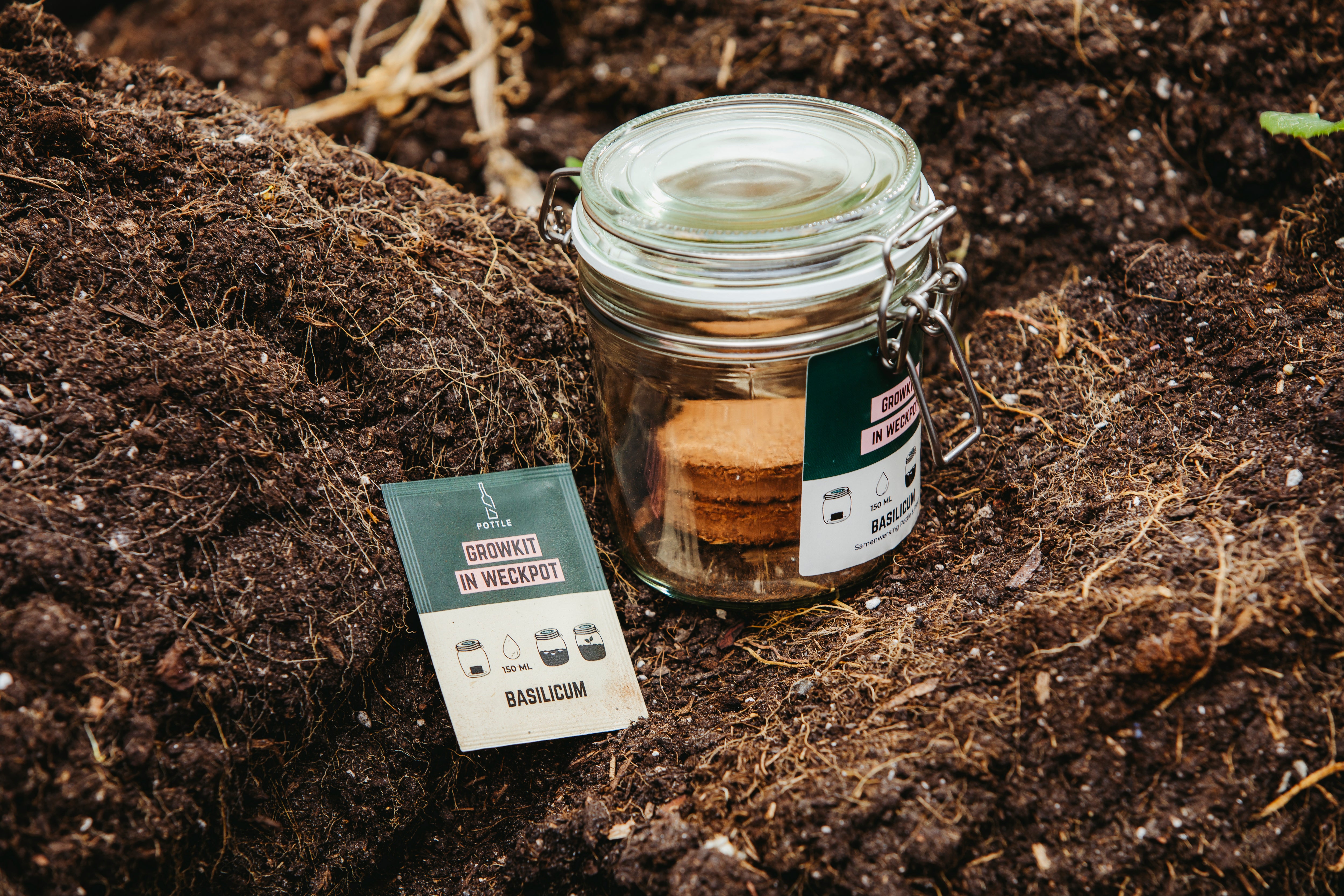 Een groene, unieke weckpot als duurzaam relatiegeschenk. Ideaal geefmoment en leuk om thuis mee aan de slag te gaan