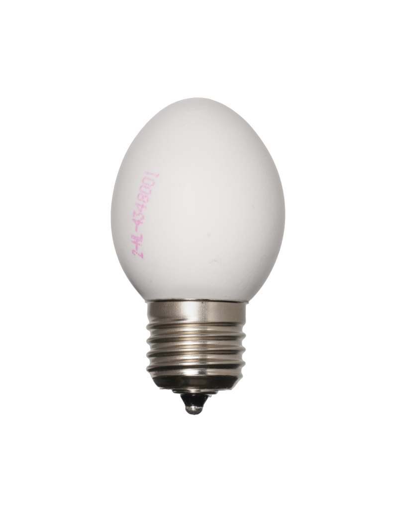 Egglamp White: ledlamp van een wit ei met E27-fitting