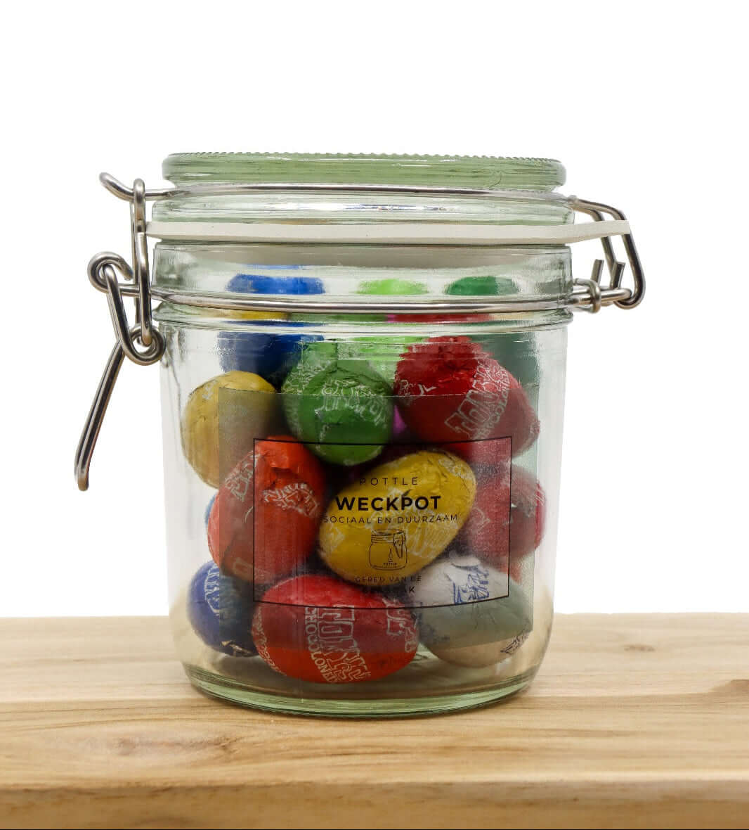 Weckpot 530 ml met Tony's paaseieren - Shop Cycle-Up