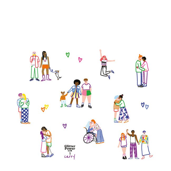 Het ontwerp Love is Love van Naïma