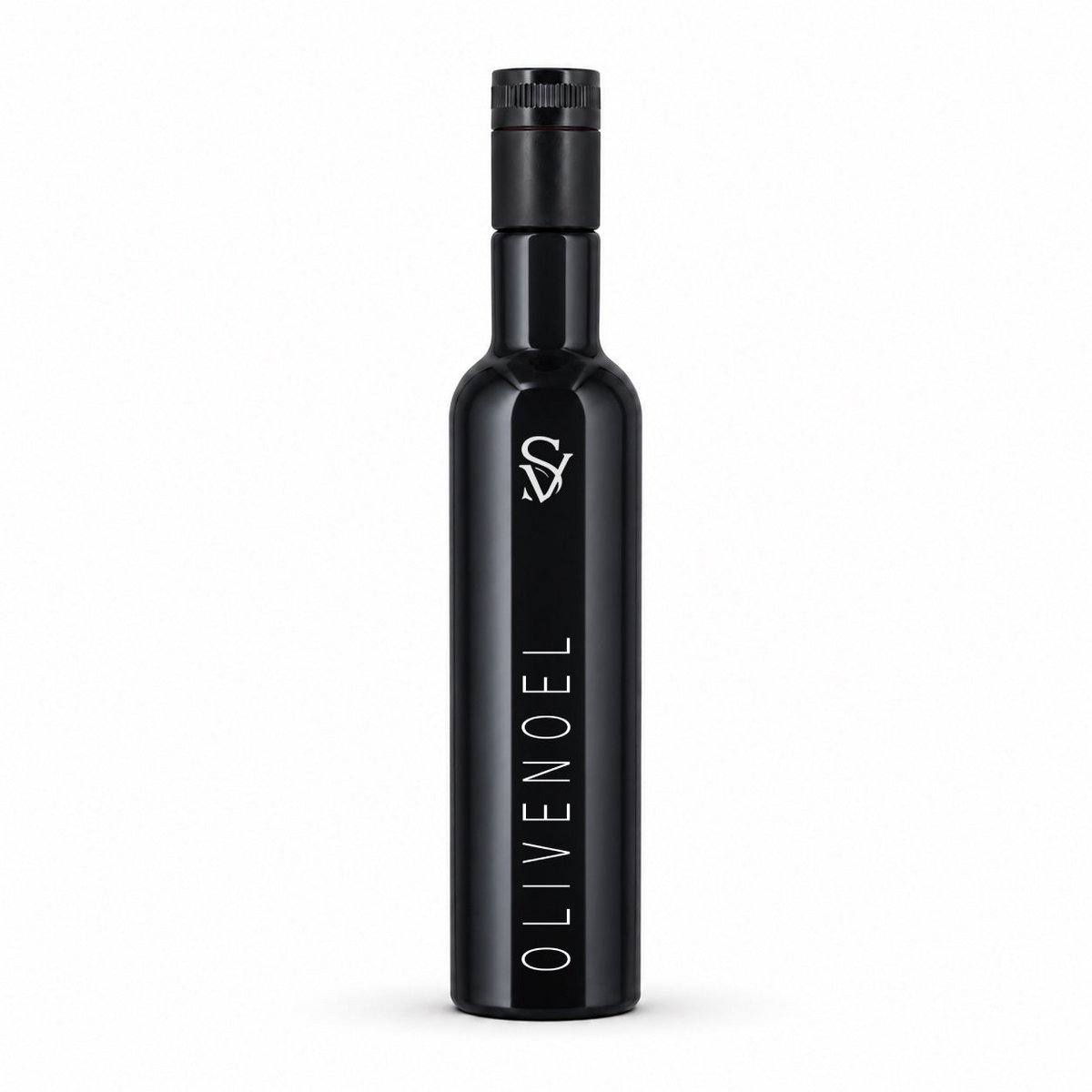 Fles extra vierge olijfolie uit Kreta van SDV Selection in violet glas