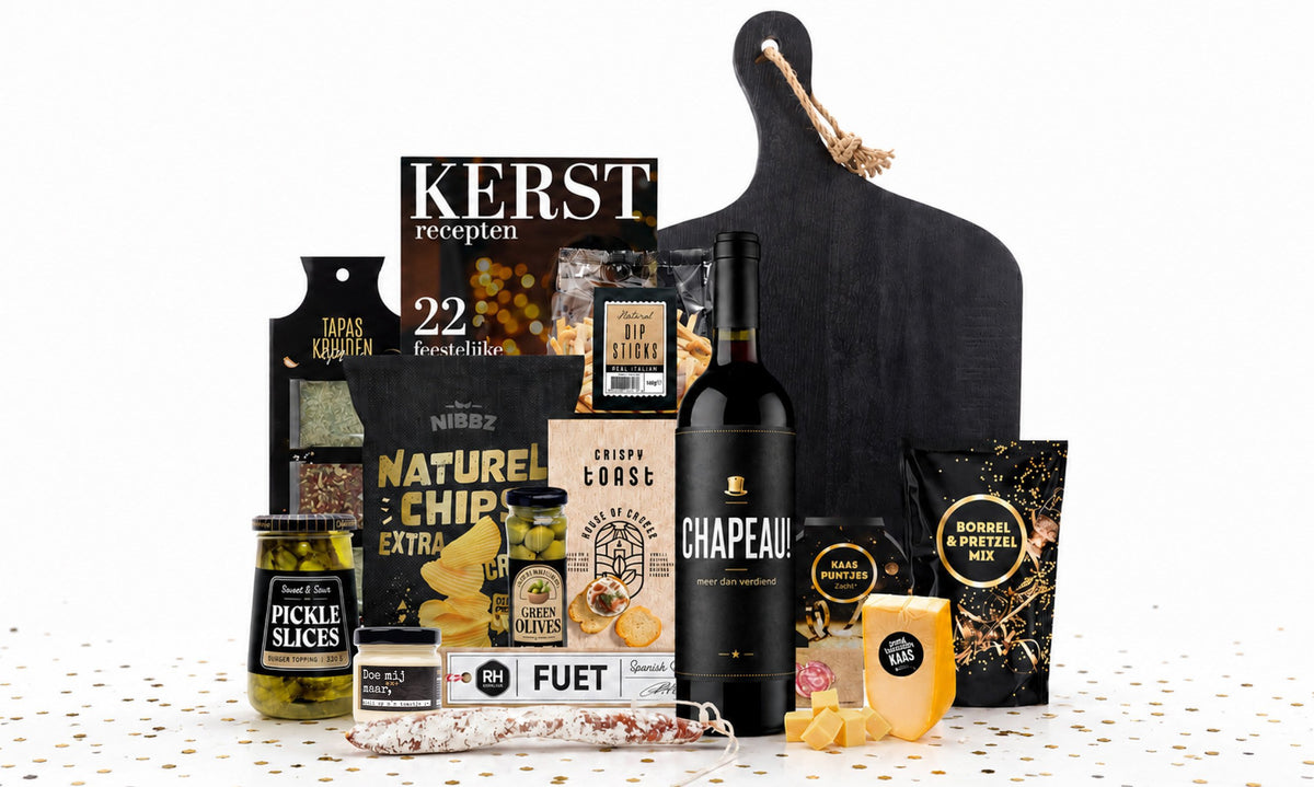 Kerstpakket Board & Bites
