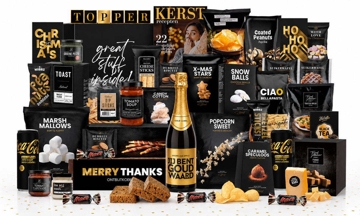 Kerstpakket Dik verdiend