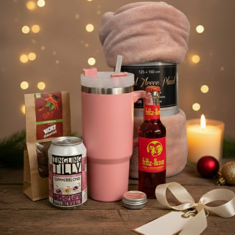 Kerstpakket - Roze verwenning, sfeerbeeld (impressie)