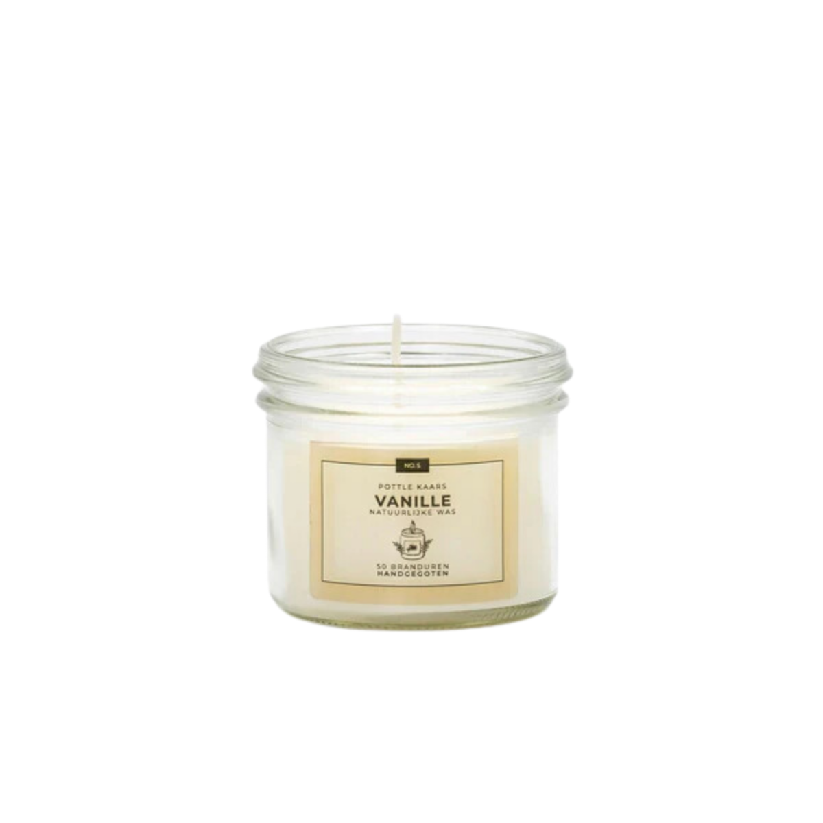 Mini duurzame geurkaars (vanille)