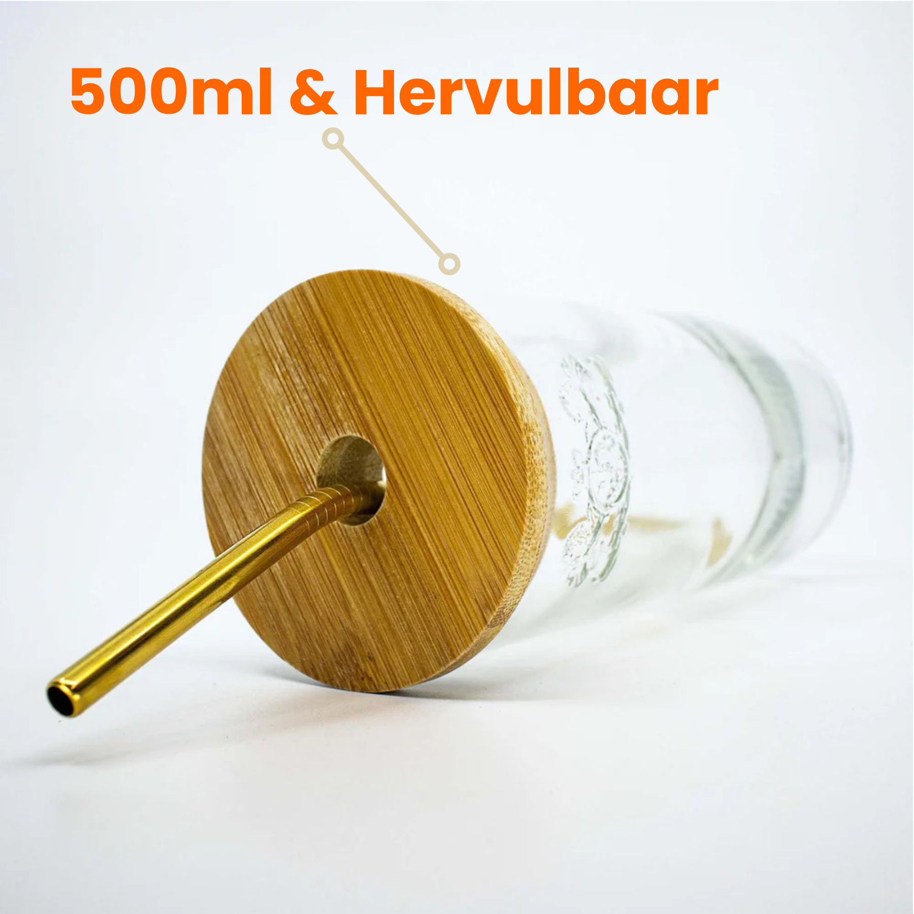 Pottle - Smoothiebeker van oud bierglas