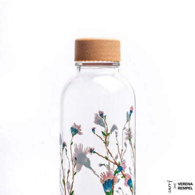 Bovenkant van de drinkfles Hanami met de schroefdop