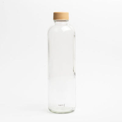 Drinkfles Pure van 1 liter van opzij