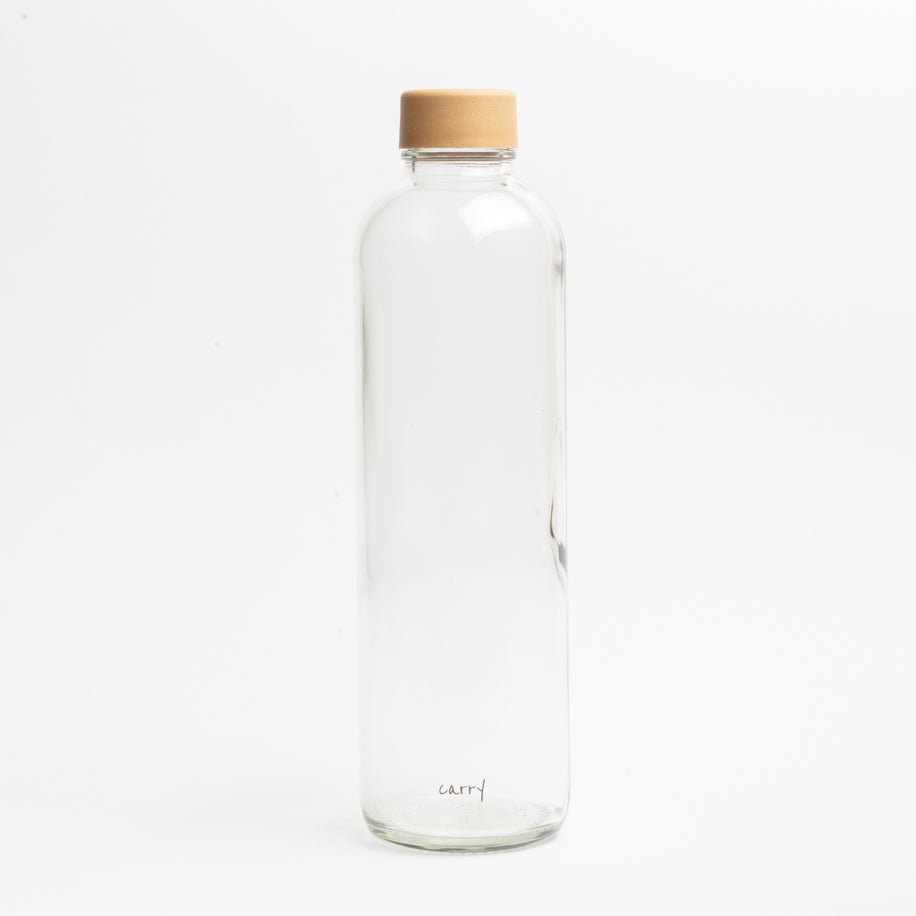 Drinkfles Pure van 1 liter van opzij