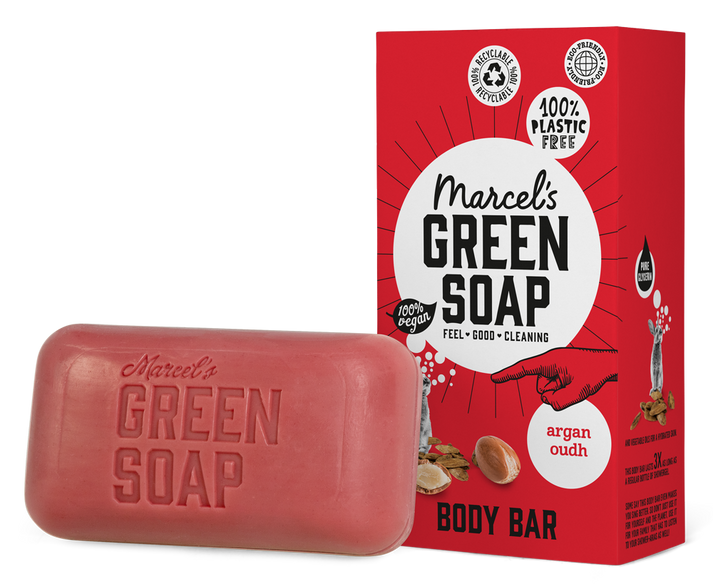 Marcel's Green Soap Body Bar argan & Oudh