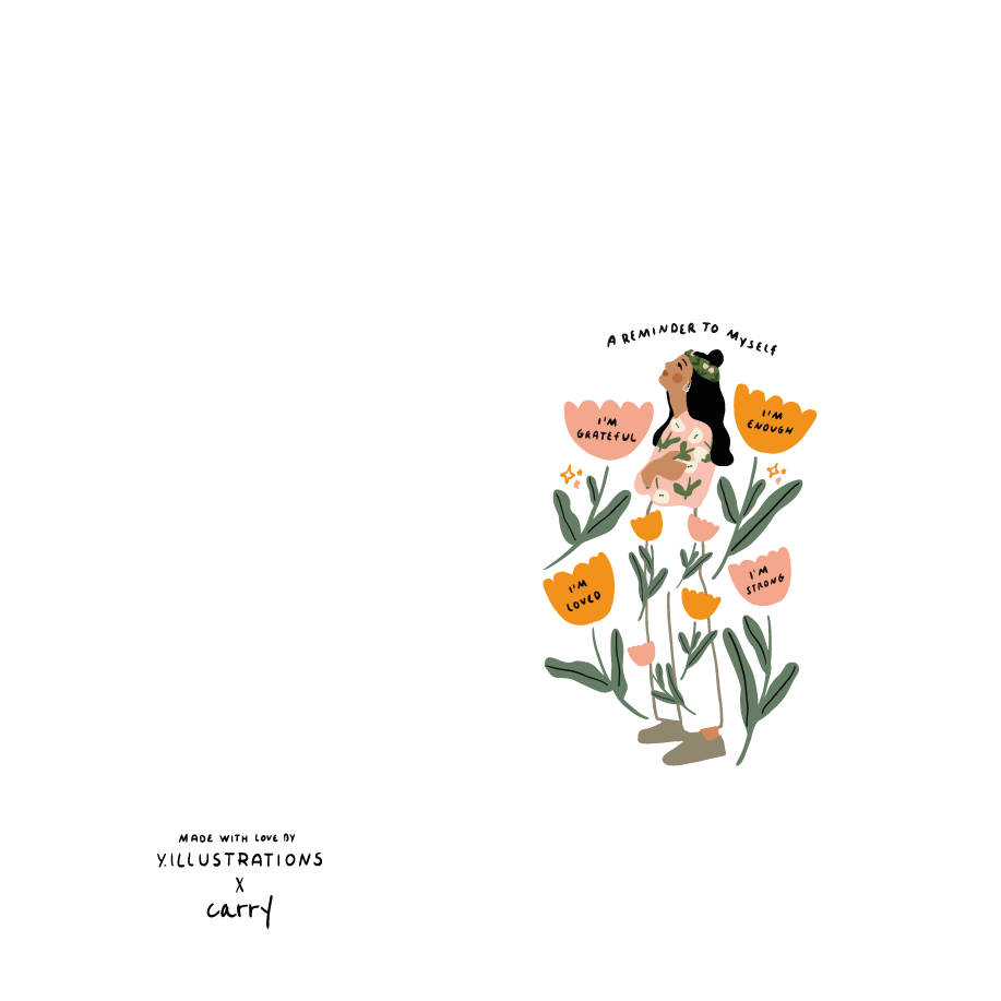 Het ontwerp Reminder to Myself van Y.Illustrations
