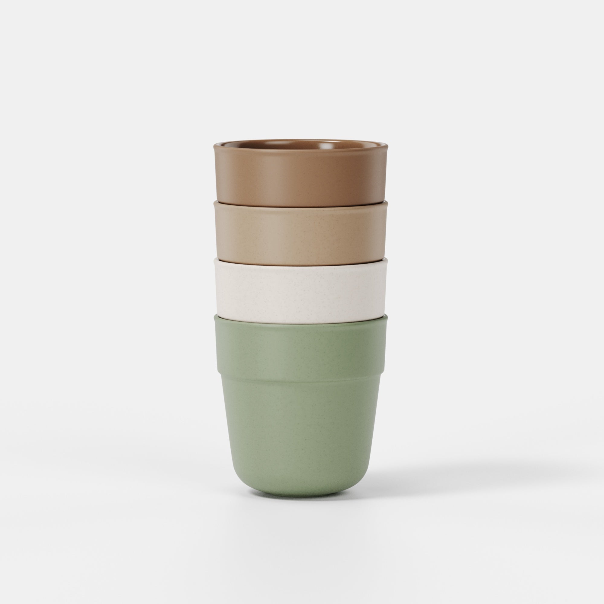 BE O - Mug (set van 4 kleurenmix)