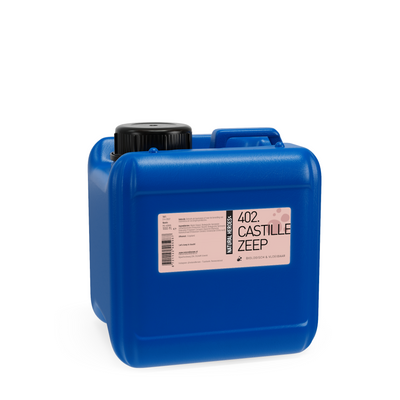 Castillezeep van Natural Heroes in een blauwe jerrycan van 1 liter