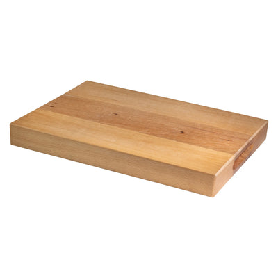 Snijplank van beukenhout met handvaten, 38 x 28 cm, tweede foto