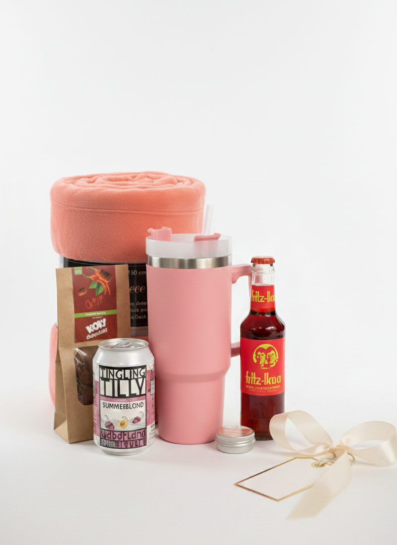 Kerstpakket - Roze verwenning