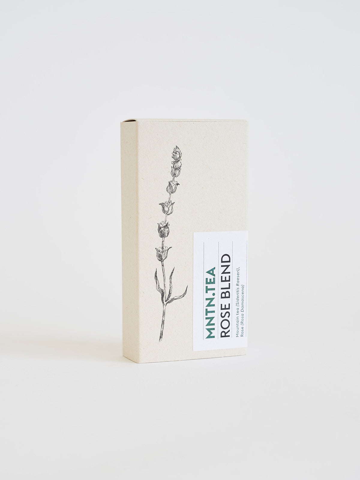 Mini-doosje Rose Blend bergthee van Lemon Poppy, gesloten