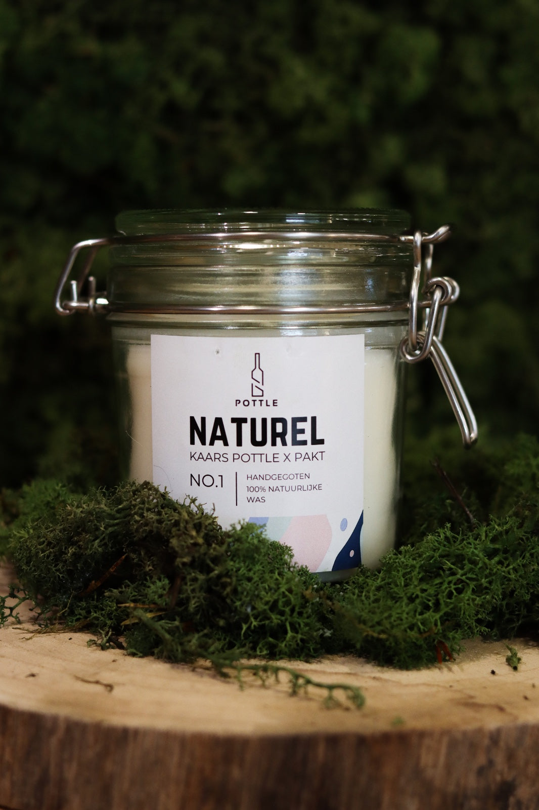 Actie: Pottle X Pakt - Handgemaakte naturel kaars
