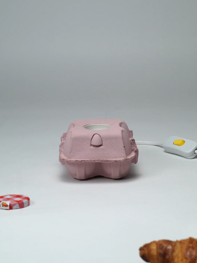 Eierdooslamp Rosé zonder Egglamp, alleen de doos