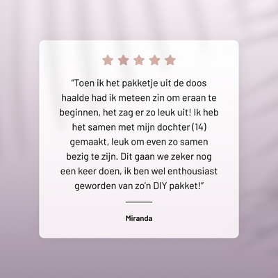 Tweede klantreview over het DIY-pakket bruisballen van Natural Heroes