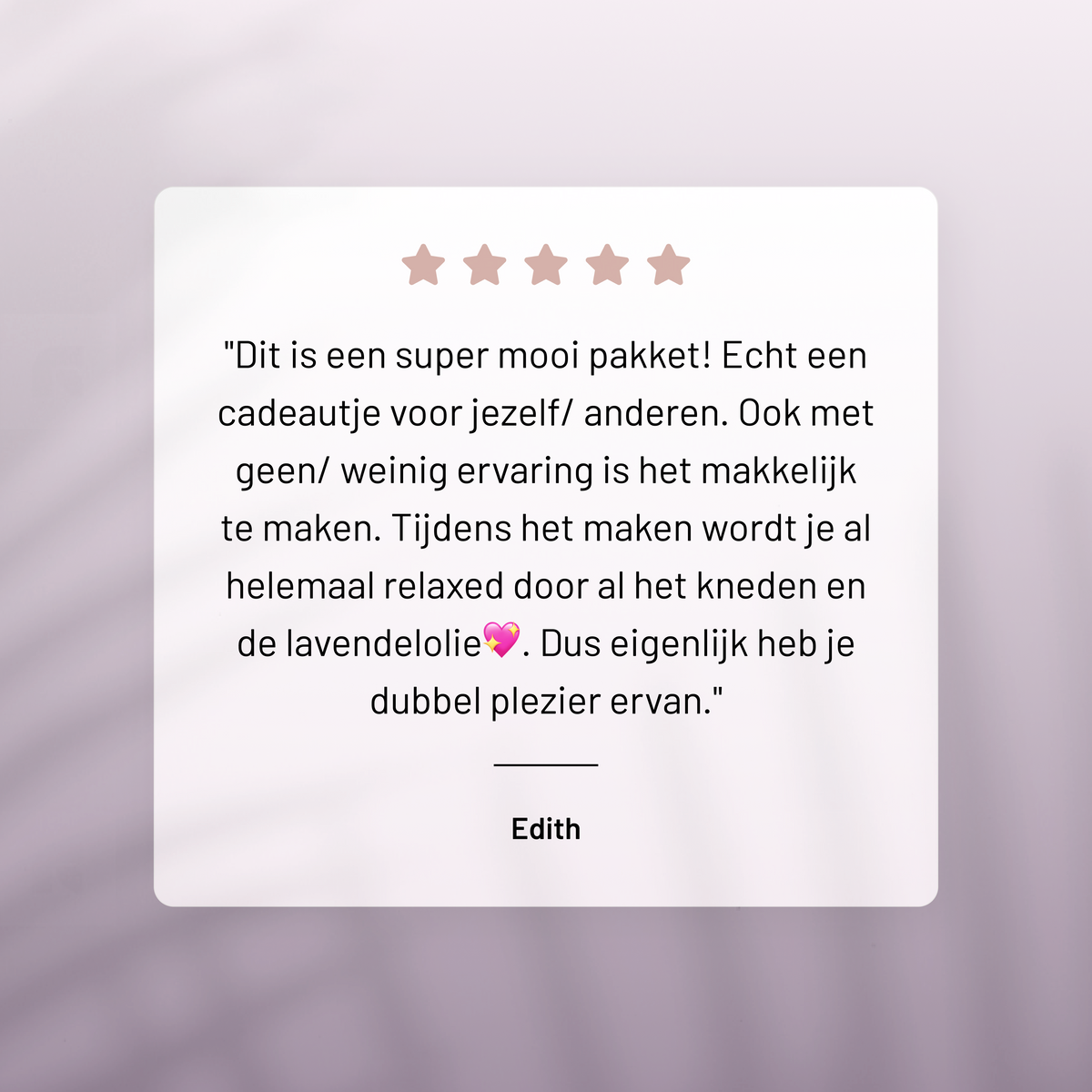 Klantreview over het DIY-pakket bruisballen van Natural Heroes