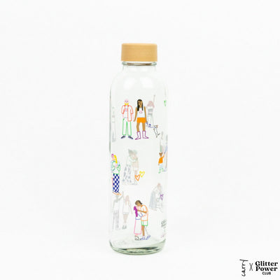 Drinkfles Love is Love van opzij