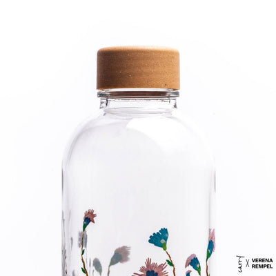 Bovenkant van de drinkfles Hanami met de schroefdop