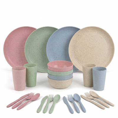 Bio-based servies set 28-delig