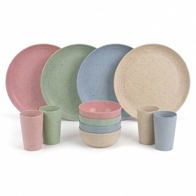 Bio-based servies set 12-delig