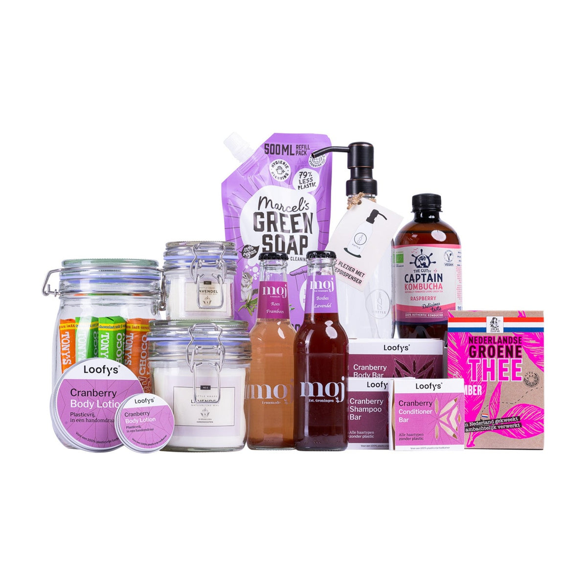 Feel Good Kerstpakket - L - Paars