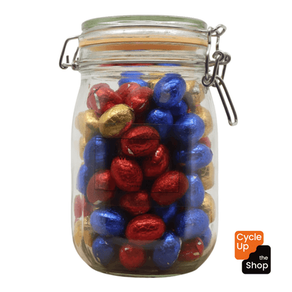 Weckpot 1140 ml met standaard paaseieren - Shop Cycle-Up