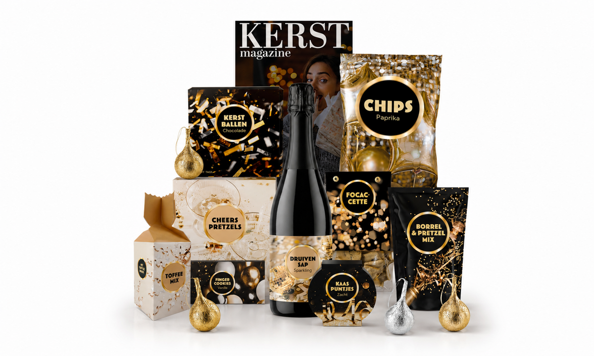 Kerstpakket Bubbels & Bites