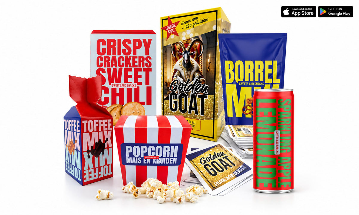 Kerstpakket Golden Goat Party