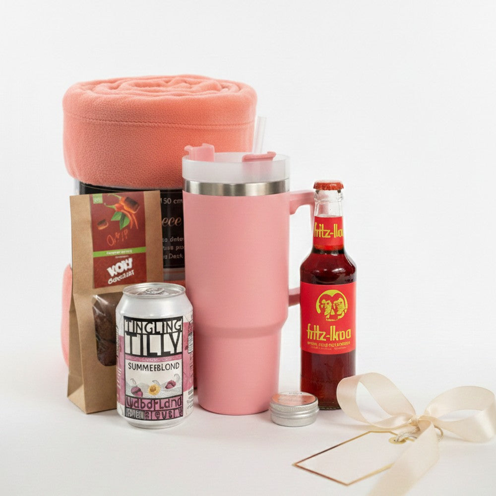 Kerstpakket - Roze verwenning