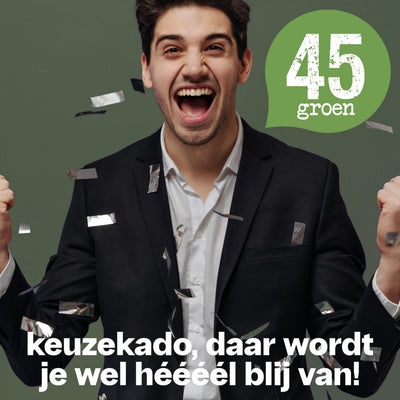Keuzekado Groen 45 euro