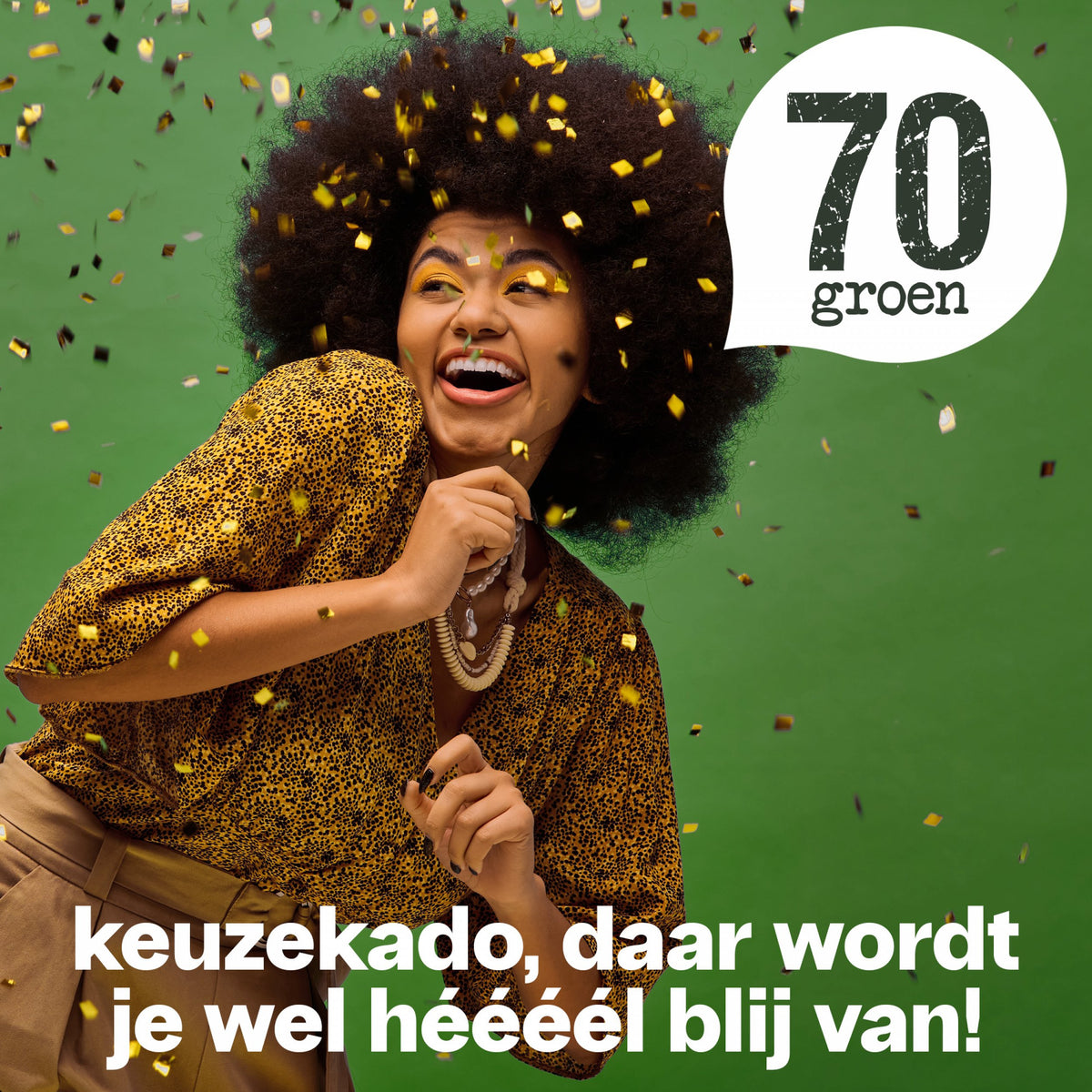 Keuzekado Groen 70 euro