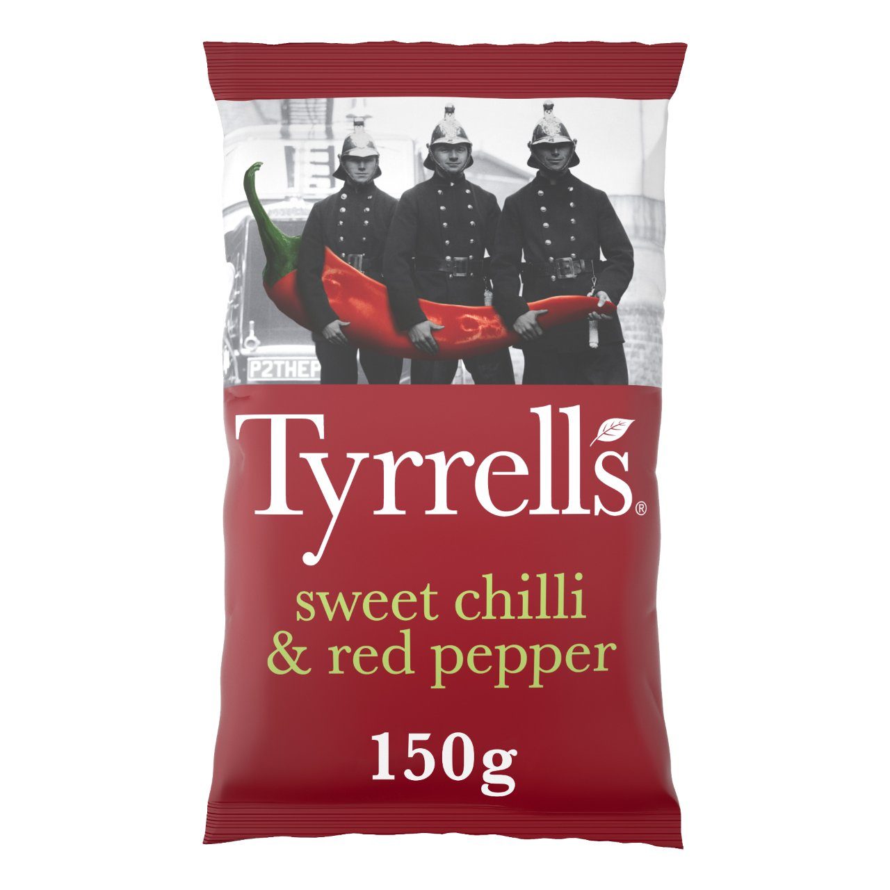 Tyrrells Chips chili rode peper 150g