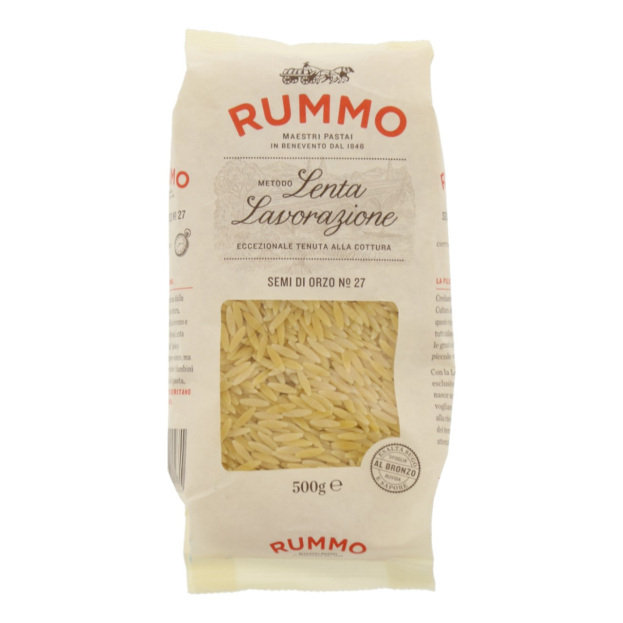 Rummo Lenta Lavorazione Semi di Orzo no. 27 500g