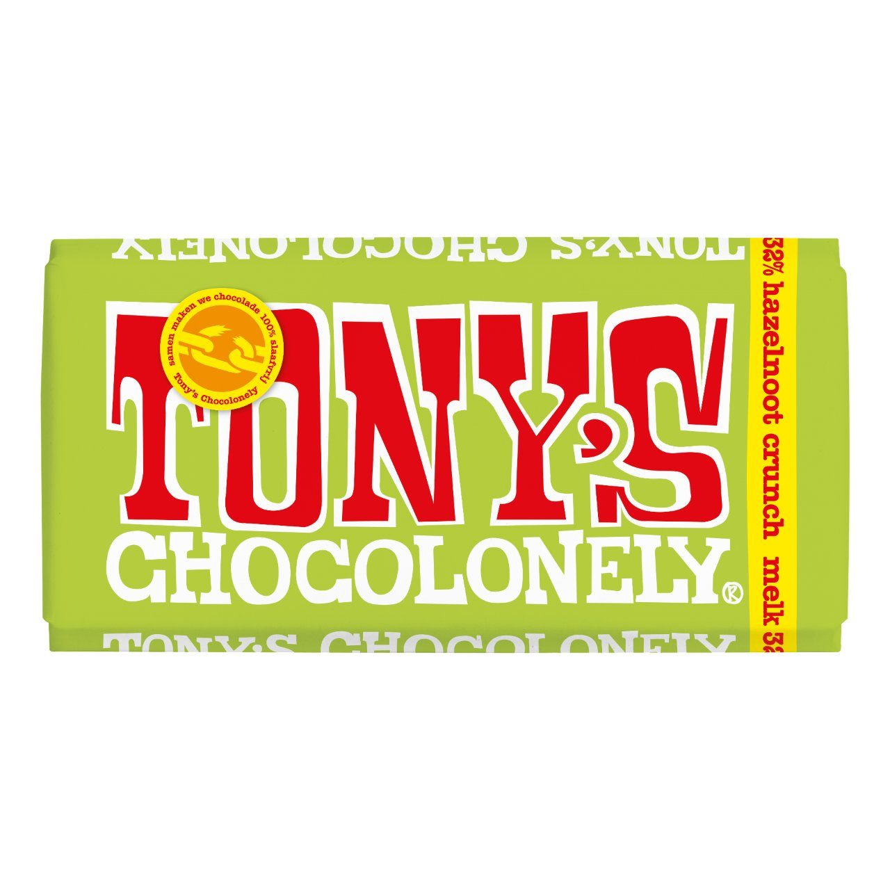 Tony’s Chocolonely hazelnoot crunch