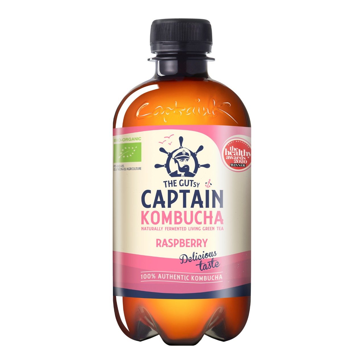 Captain Kombucha raspberry biologisch 40 CL