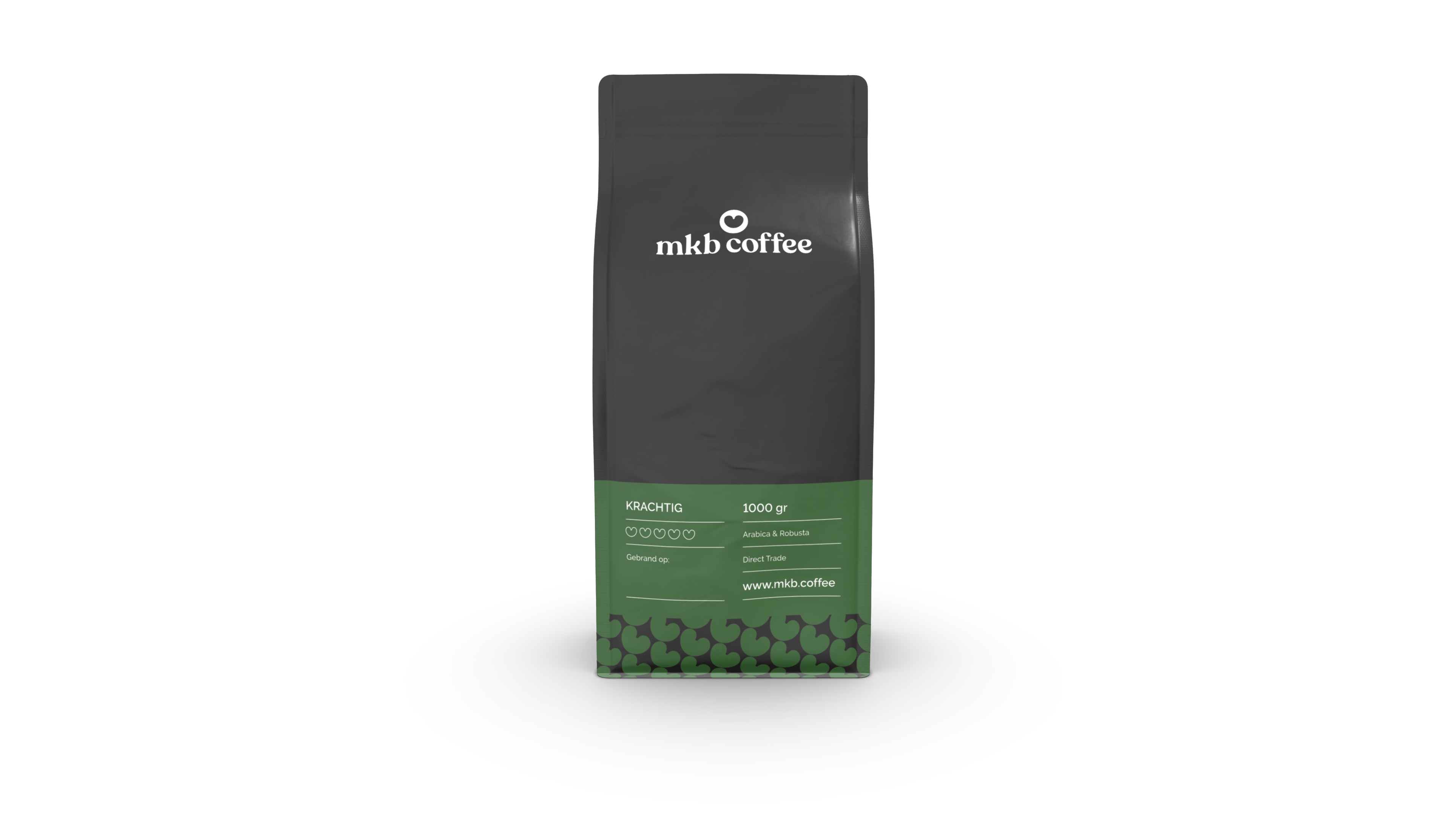 mkb coffee - Krachtig koffiebonen (1000 gram)