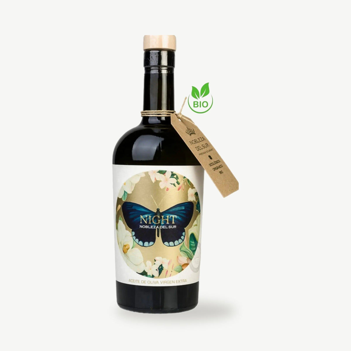 Fles Eco Night biologische olijfolie van Nobleza del Sur, 500 ml