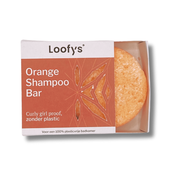 Loofys shampoo bar orange