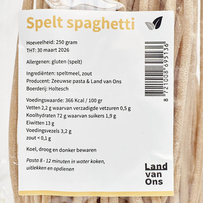 Land van Ons - Pasta combinatie