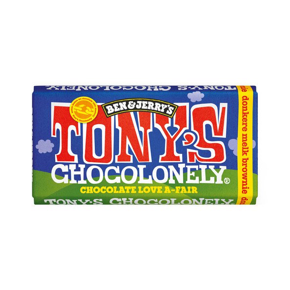 Tony's Chocolonely donkere melk brownie