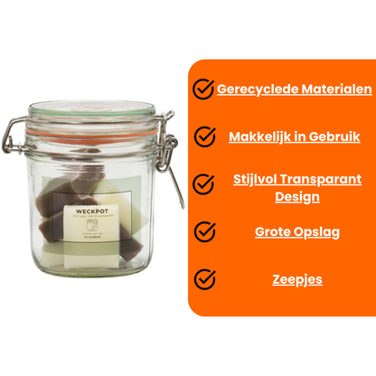 Pottle - Weckpot met natuurlijke zeepjes